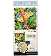 Dimensions Arts and Crafts Frog Latch Hook Kit, 12''L x 12''H