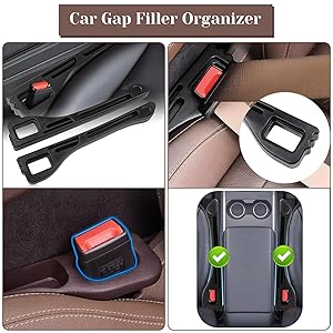  2 x Car Seat Gap Filler