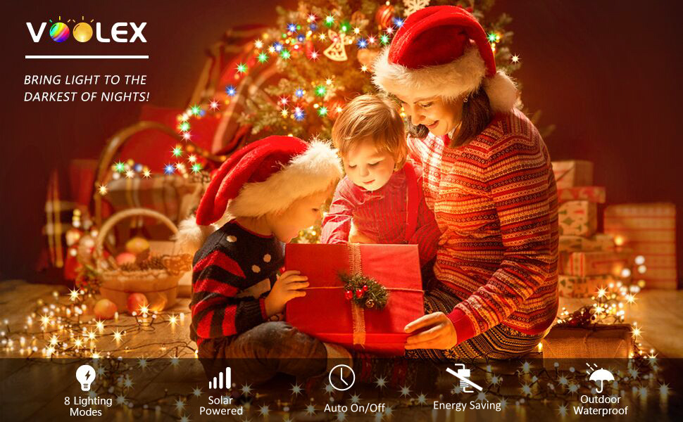 Christmas Solar String Lights