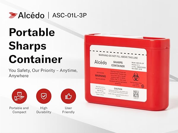 Portable Sharps Container