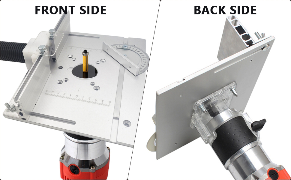 Router Table Insert Plate Aluminum Alloy Router Tables Top Mounting