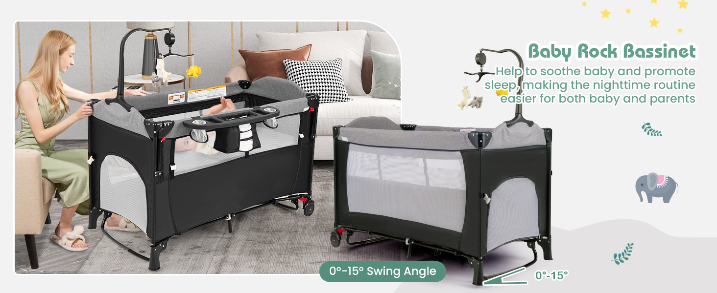 rocking bassinet