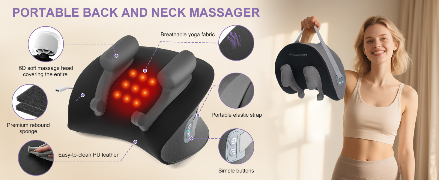 neck massager with heat