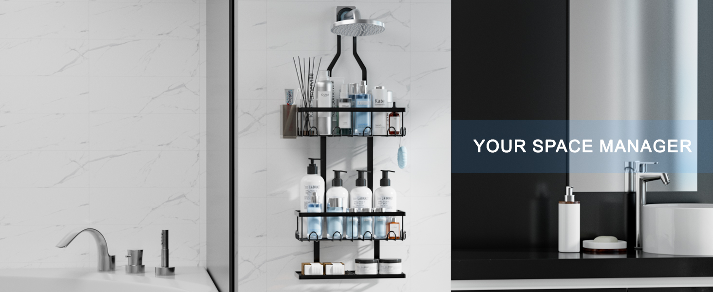 MASHDE Shower Caddy Hanging Bathroom Shower Organizer