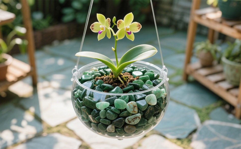Aquarium Gravel Vase Filler Decor Stone
