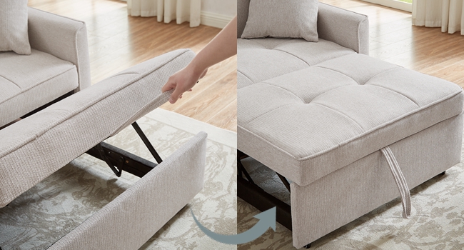 Dual Pull Out Bed