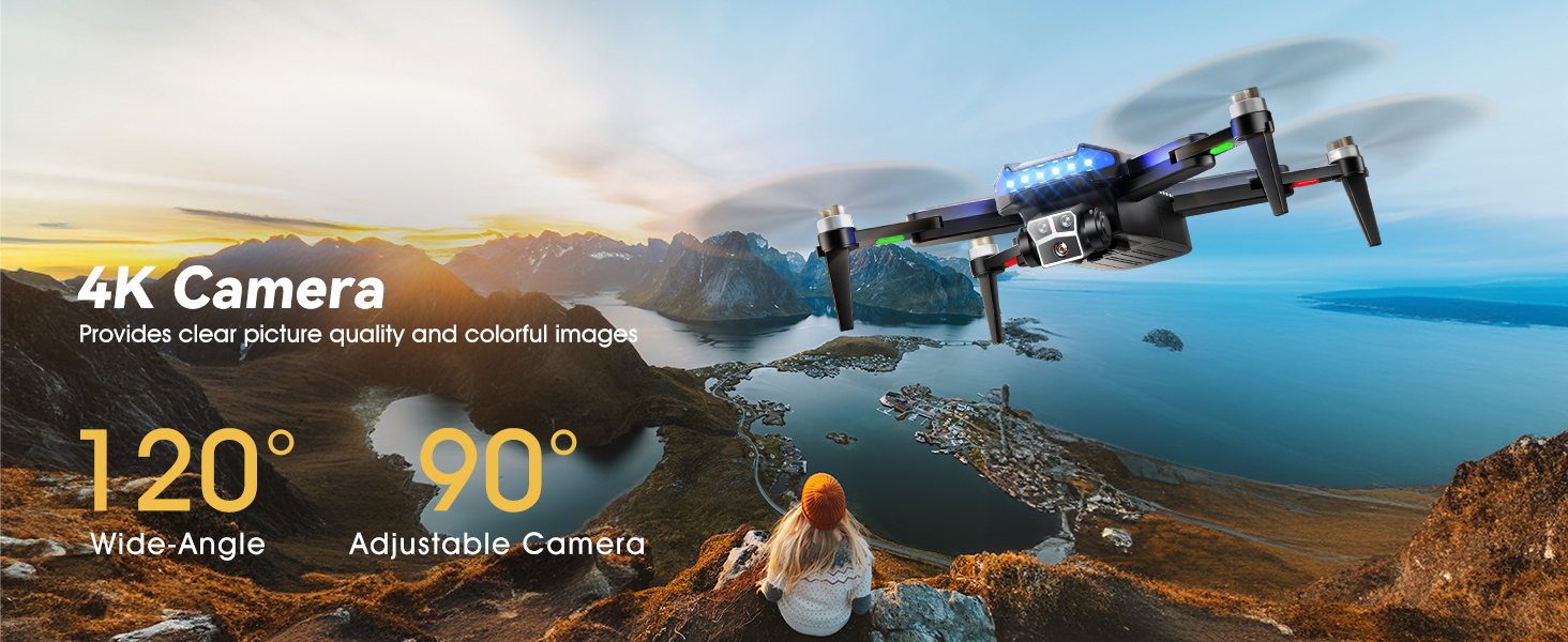 drones with camera for adults 4k
