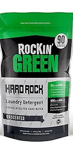 Rockin Green Hard Rock Natural Laundry Detergent Powder