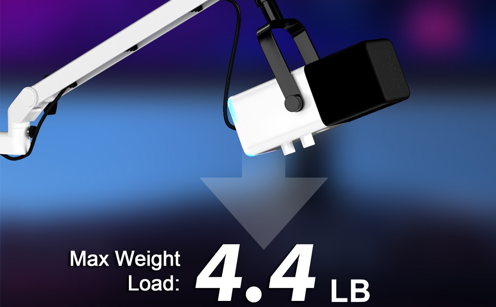 low profile mic arm spring