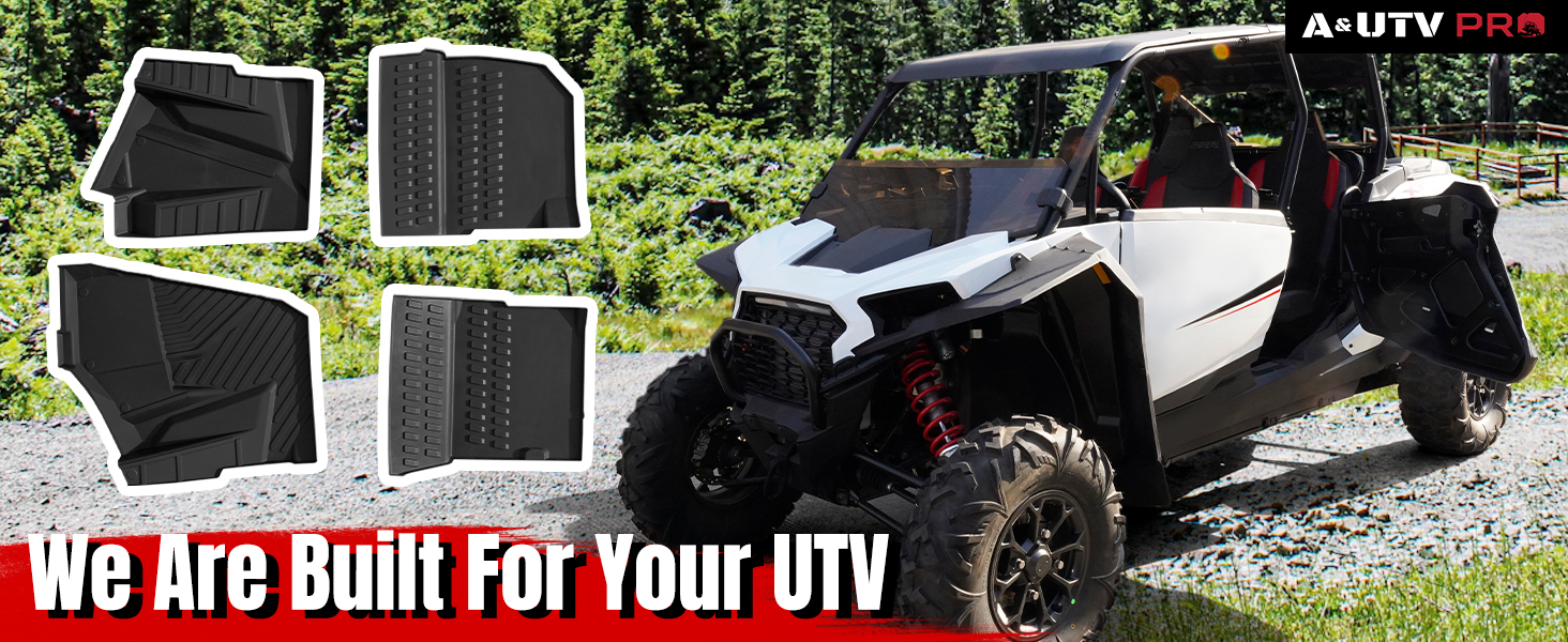 Floor Mats Fit for Polaris RZR XP 4 1000 24+