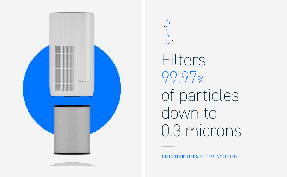 Air filter purifier for large room pet