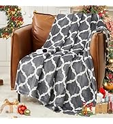 Homemate Heated Blanket Electric Throw - 50“x60“ Heating Blanket with 10 Fast Heat Levels 8 Hours...