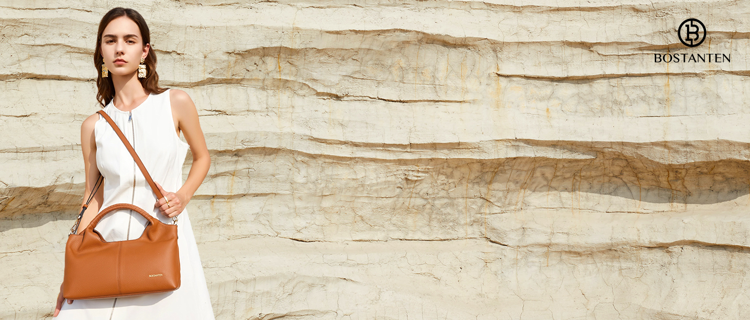 Leather handbag for women