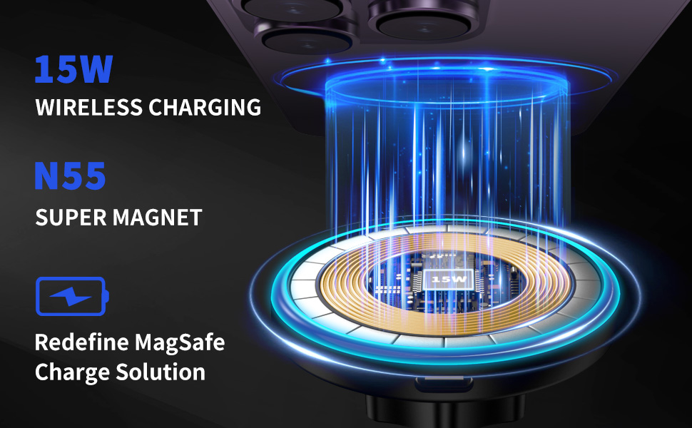 Magnetic Wireless Car Charger