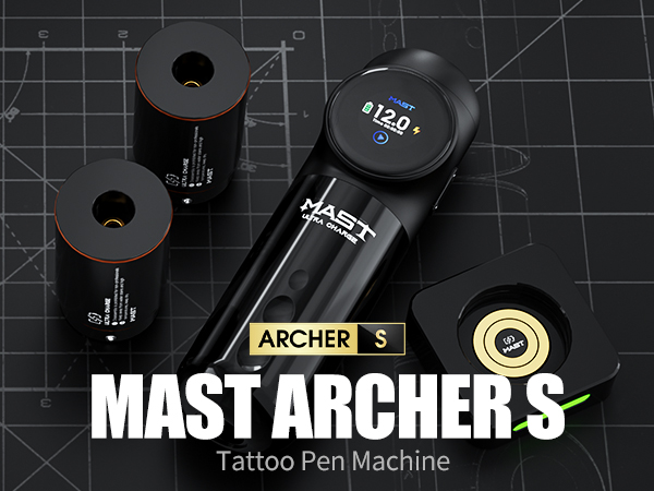 Mast tattoo maschine set Archer S Max Tattoo Maschine Pen