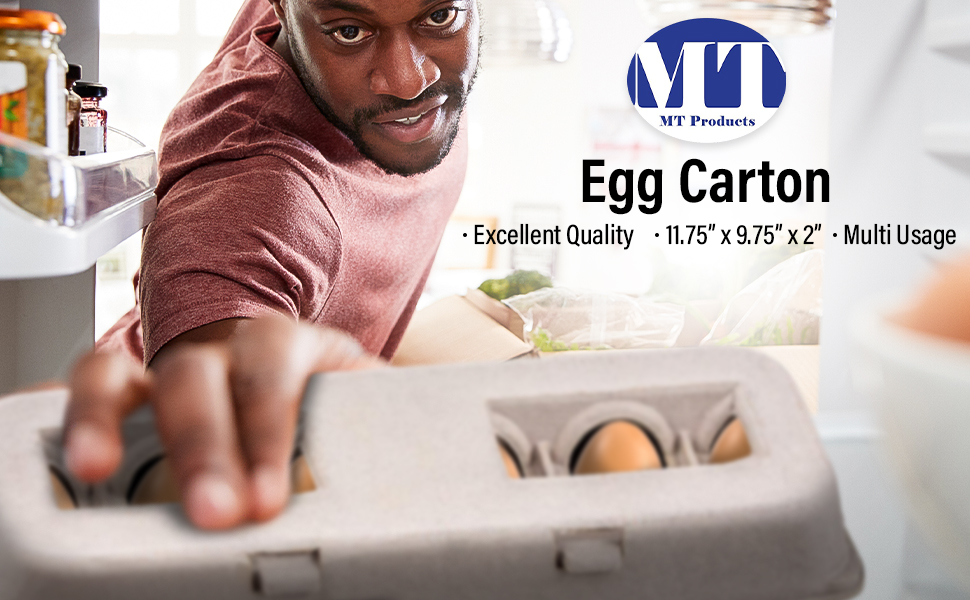 Blank Natural Pulp Egg Cartons Holds Up to Twelve Eggs 1
