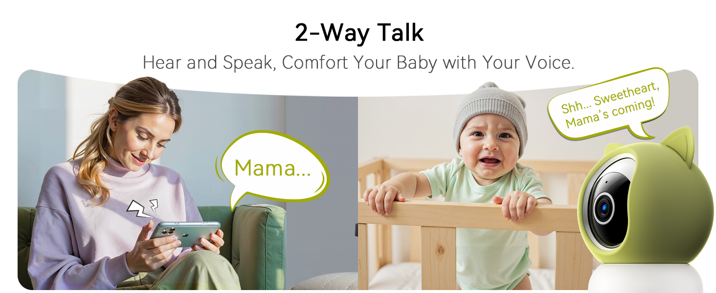 BM400 WiFi baby monitor