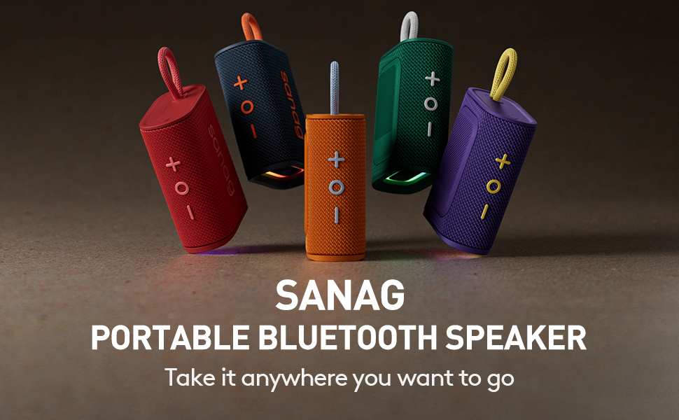 Sanag Bluetooth Speakers, M13S Pro Mini Portable Speaker