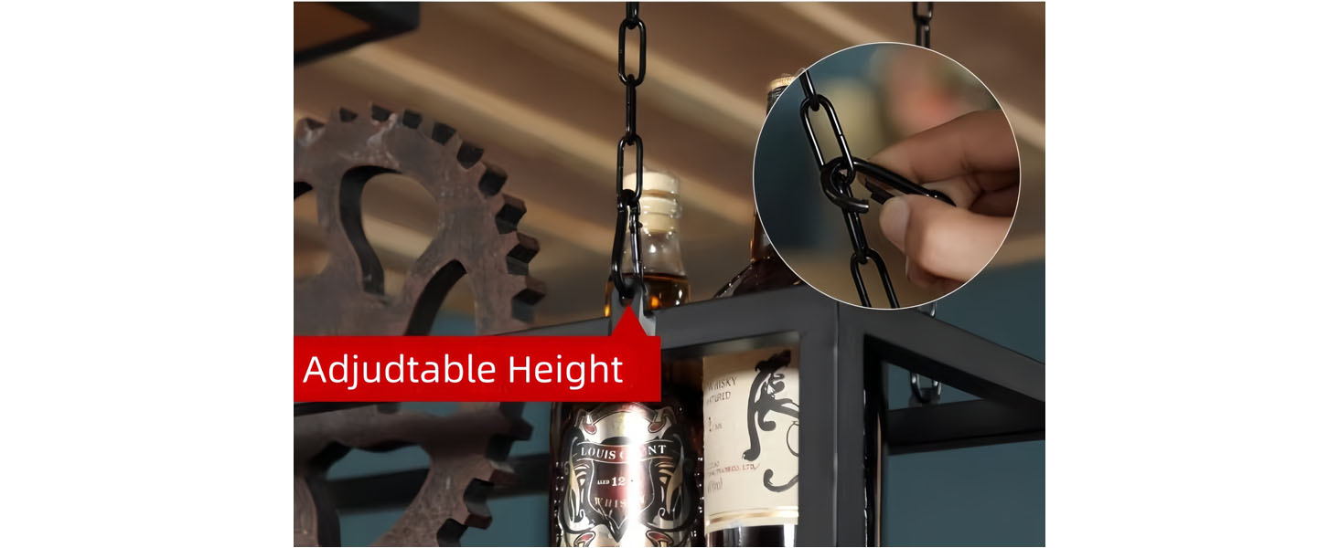 Ceiling Wine Glass Rack