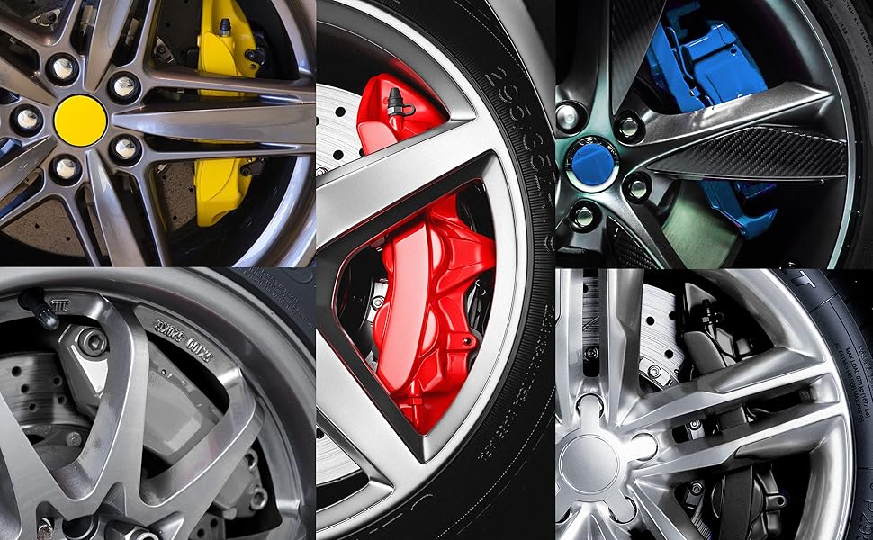 POR15 Red Caliper Paint 8 fl. Oz. Superior Heat Resistant Coating