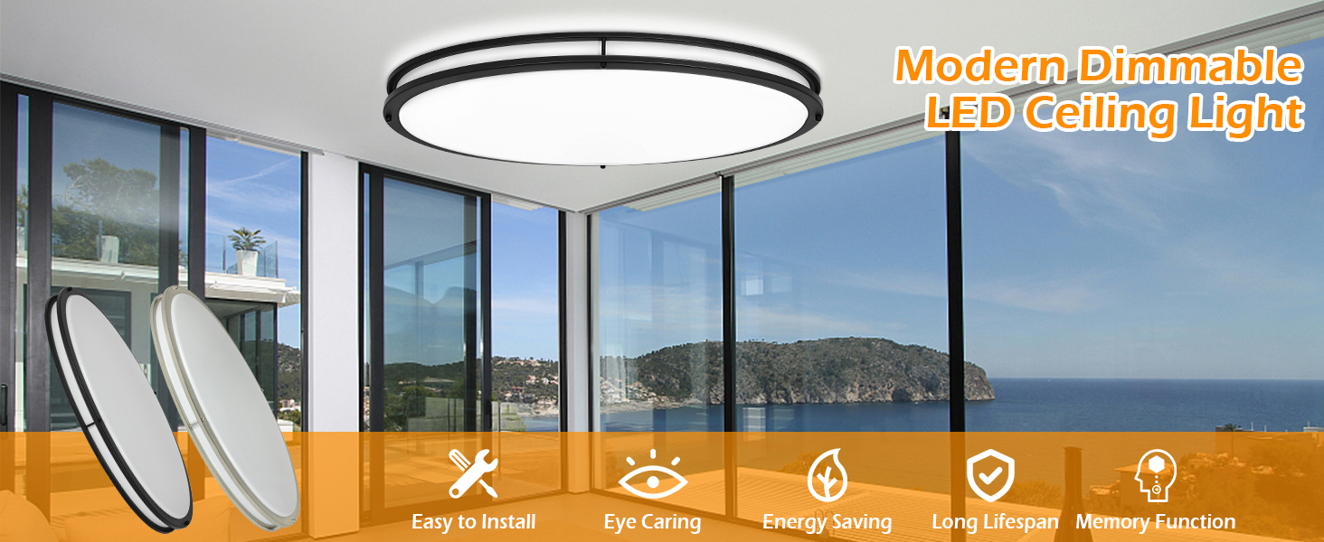 led flush mount ceiling light