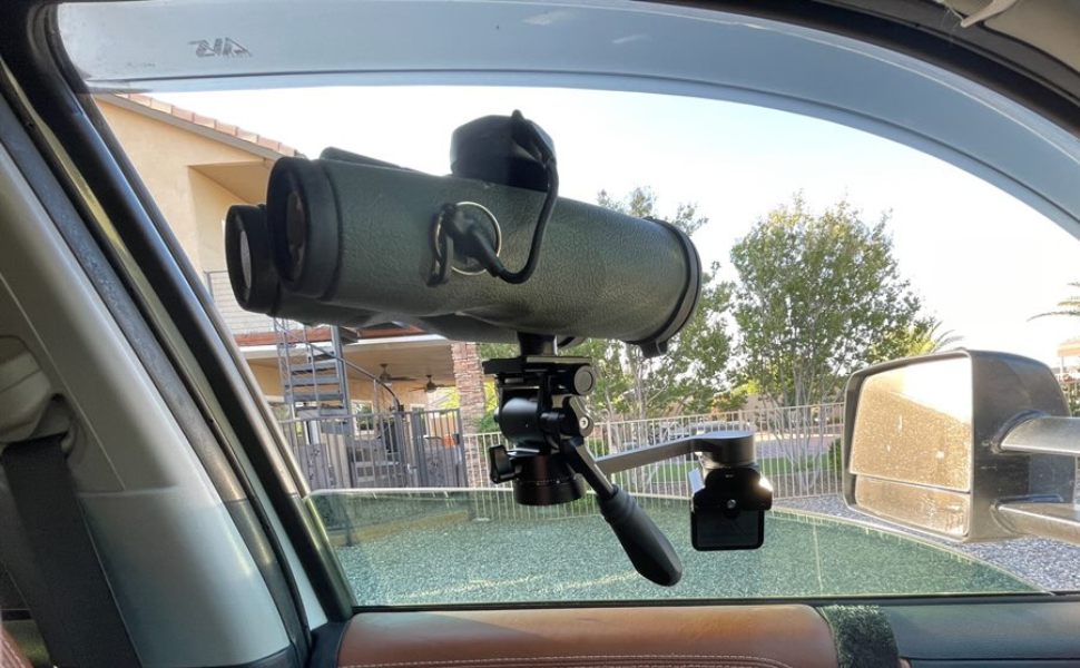 Mutnt Binocular Spotting Scope DSLR Window Mount with