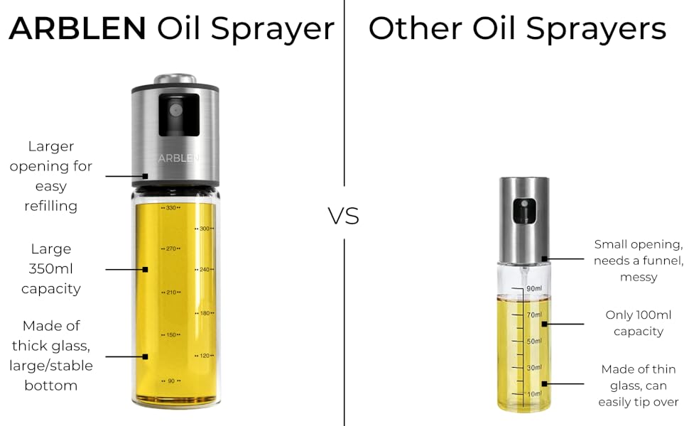 olive oil sprayer for cooking dispenser spray bottle kitchen mister misting spritzer spritz avocado