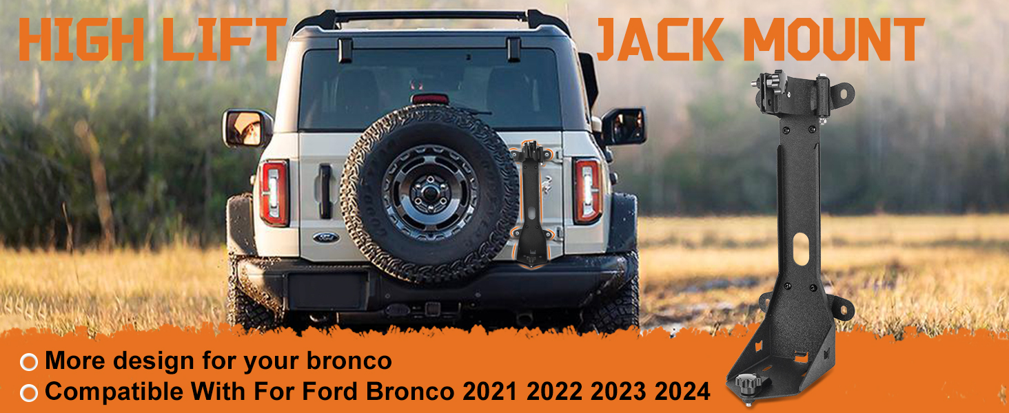 High Lift Jack Mount Carrier Mounting Brackets Rear Hi Lift Jack Mount