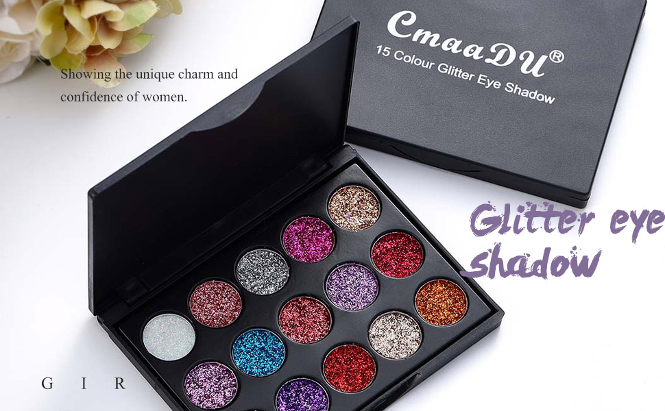 Diamond shimmer eyeshadows