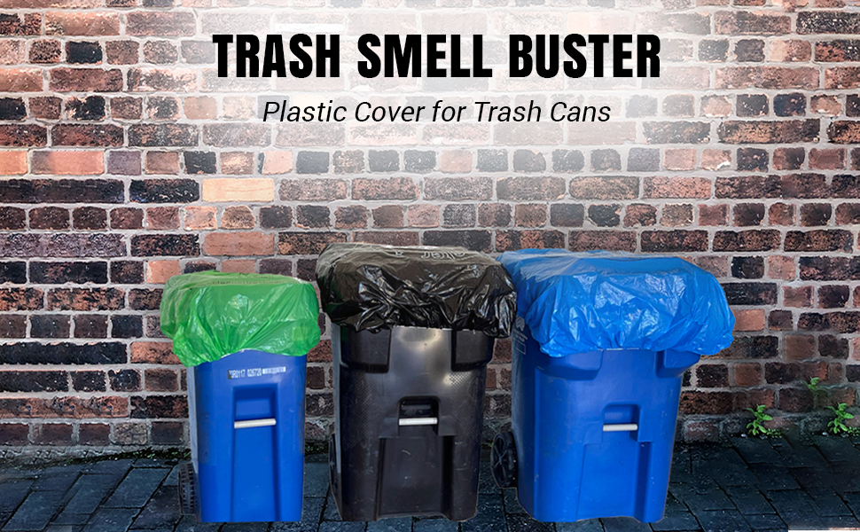 Trash Smell Buster, Trash Can Smell Eliminator Cover, Odor