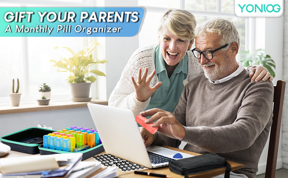 31 days pill organizer 2 times a day