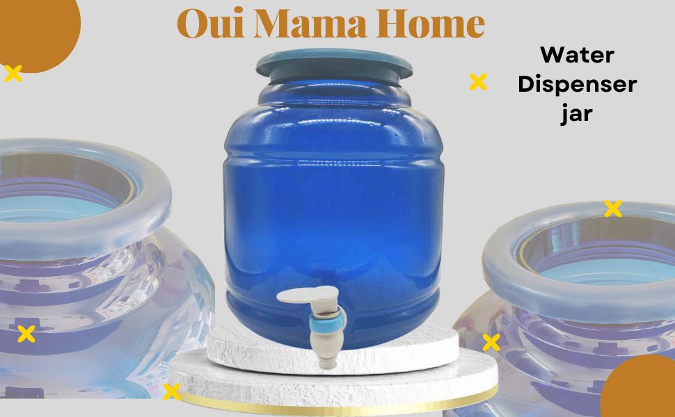 Oui Mama Bottle Water Jar Dispenser Stand Water Dispenser for 20 Litre Bottle Jar with Tap
