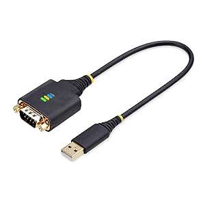 USBグリーン1 Amazon.com: StarTech 1ft/30cm USB to Serial Adapter Cable