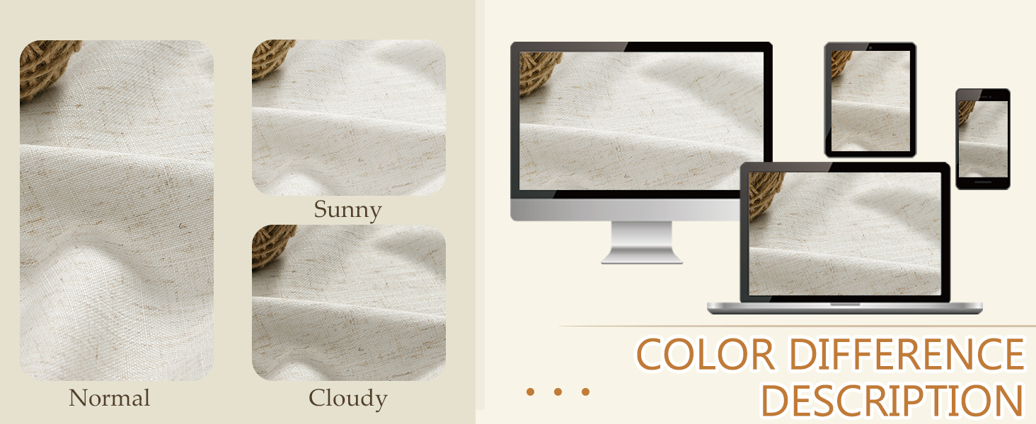 linen curtains