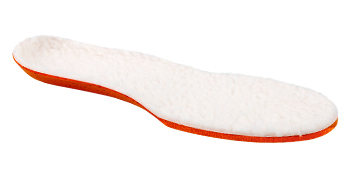 Warm lamb's wool insoles