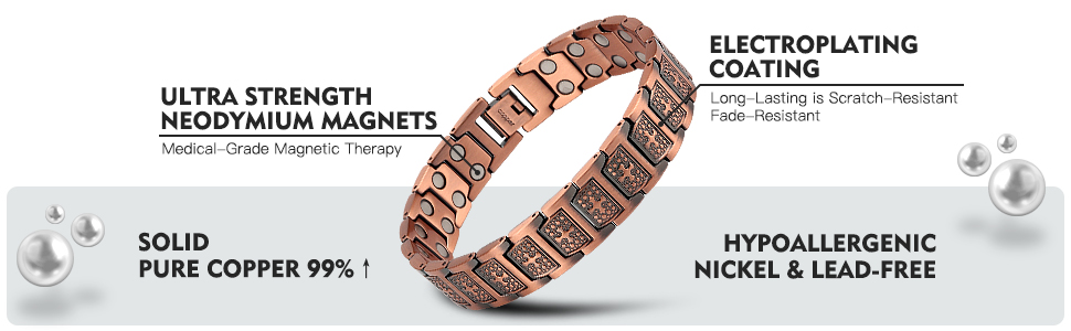 Pulsera de cobre