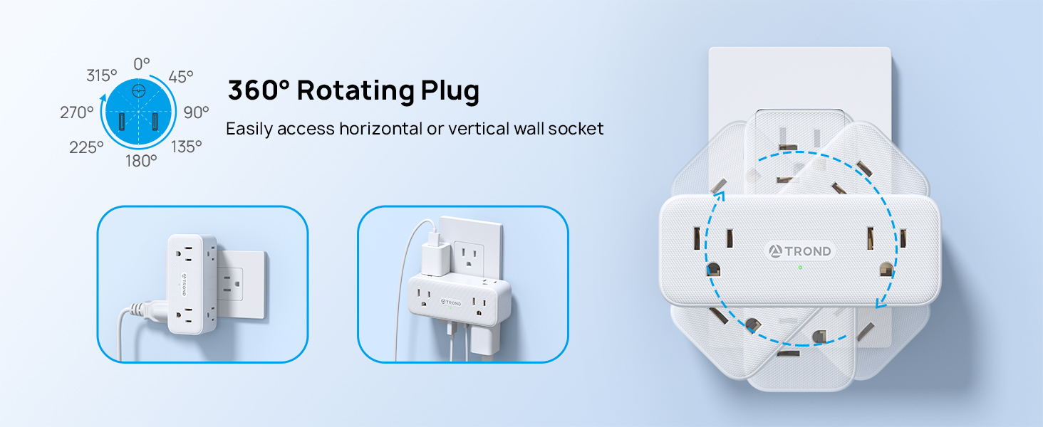 flat wall outlet extender