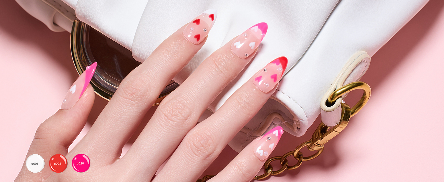 Beetles gel nail pilish kit with UV light
