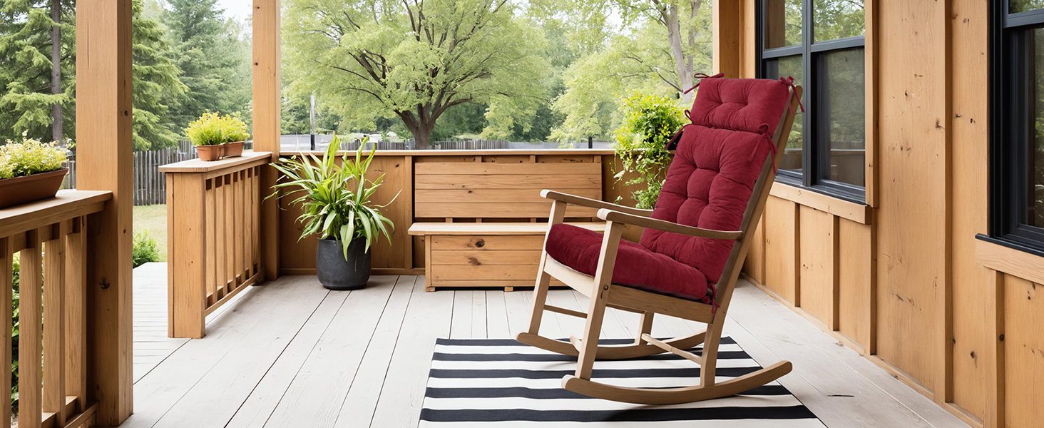 Rocking Chair Cushions for Indoor