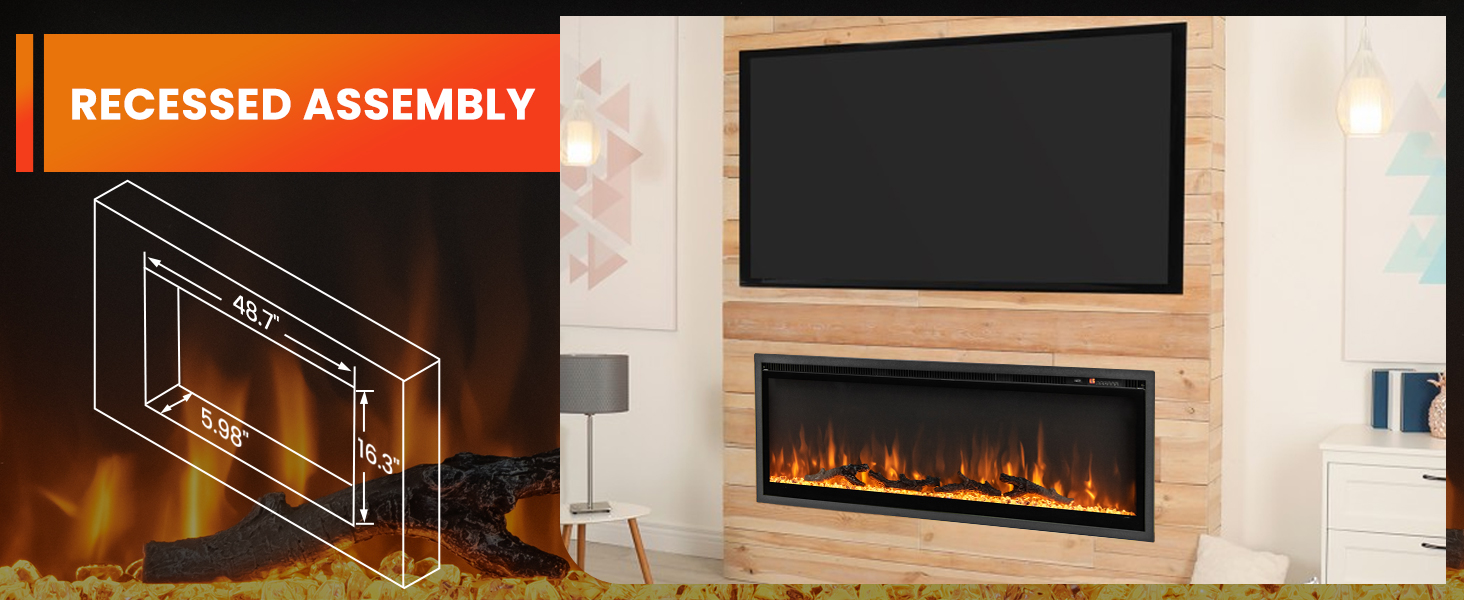 electric fireplace