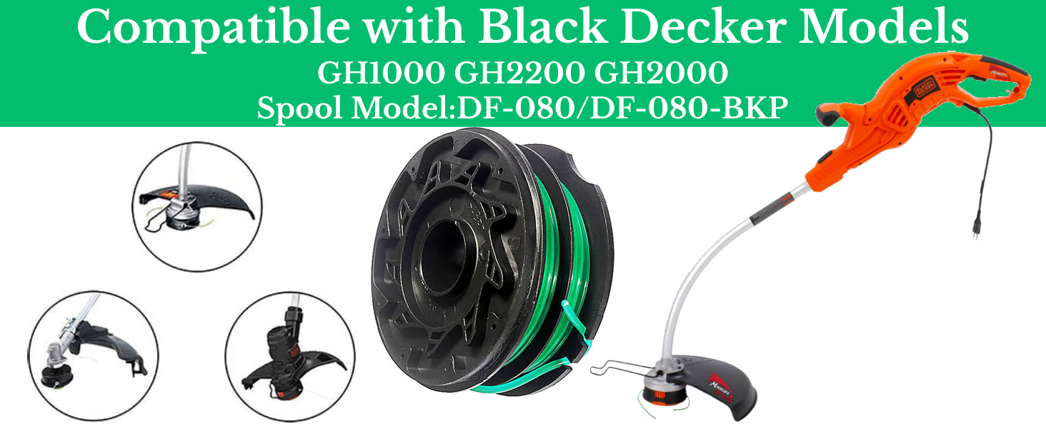 Eyoloty DF080 Replacement Trimmer Spool Line 0.080" 30Ft