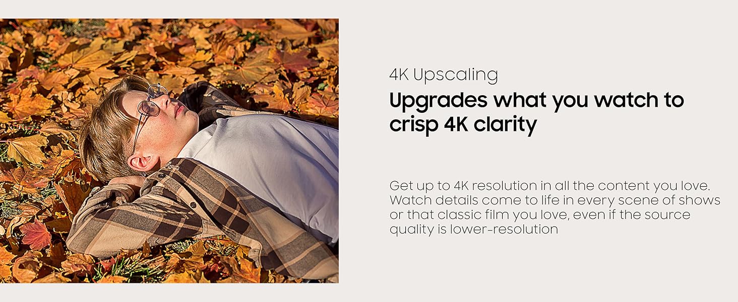 4K Upscaling