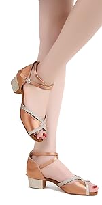 cuban heel dance shoes