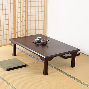 Amazon｜不二貿易 座卓 テーブル 折りたたみ 幅120cm×奥行75×高