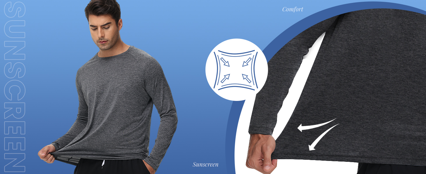 Sun Protection UV UPF 50 Tee T Shirts