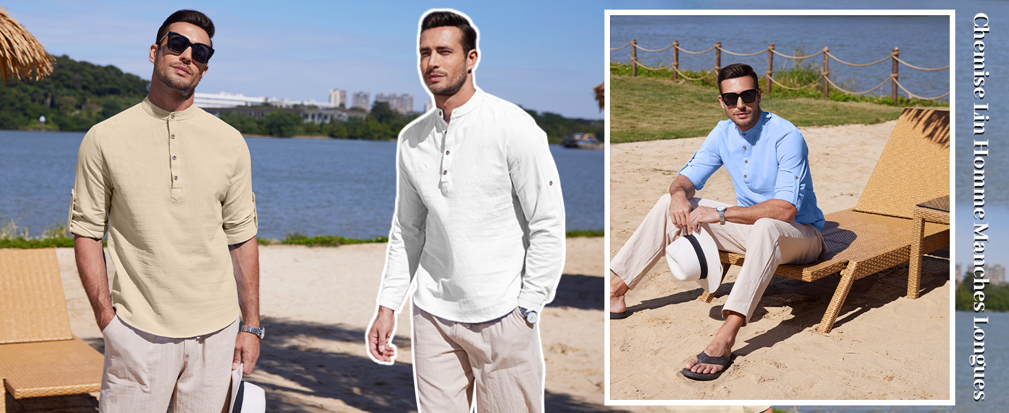 Chemise Lin Homme