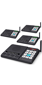 Amazon.com: Intercoms Wireless for Home Office - Wireless Intercom ...