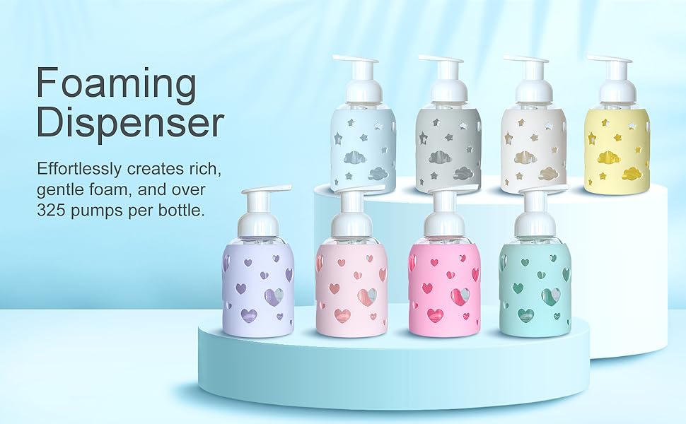 handsoap blue farmhouse amber foamer pink matte dishsoap shampoo liquid refillable foam dishwash