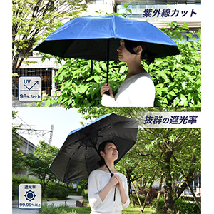 Amazon | 【折り畳み】THANKO ファンで涼む新しい日傘
