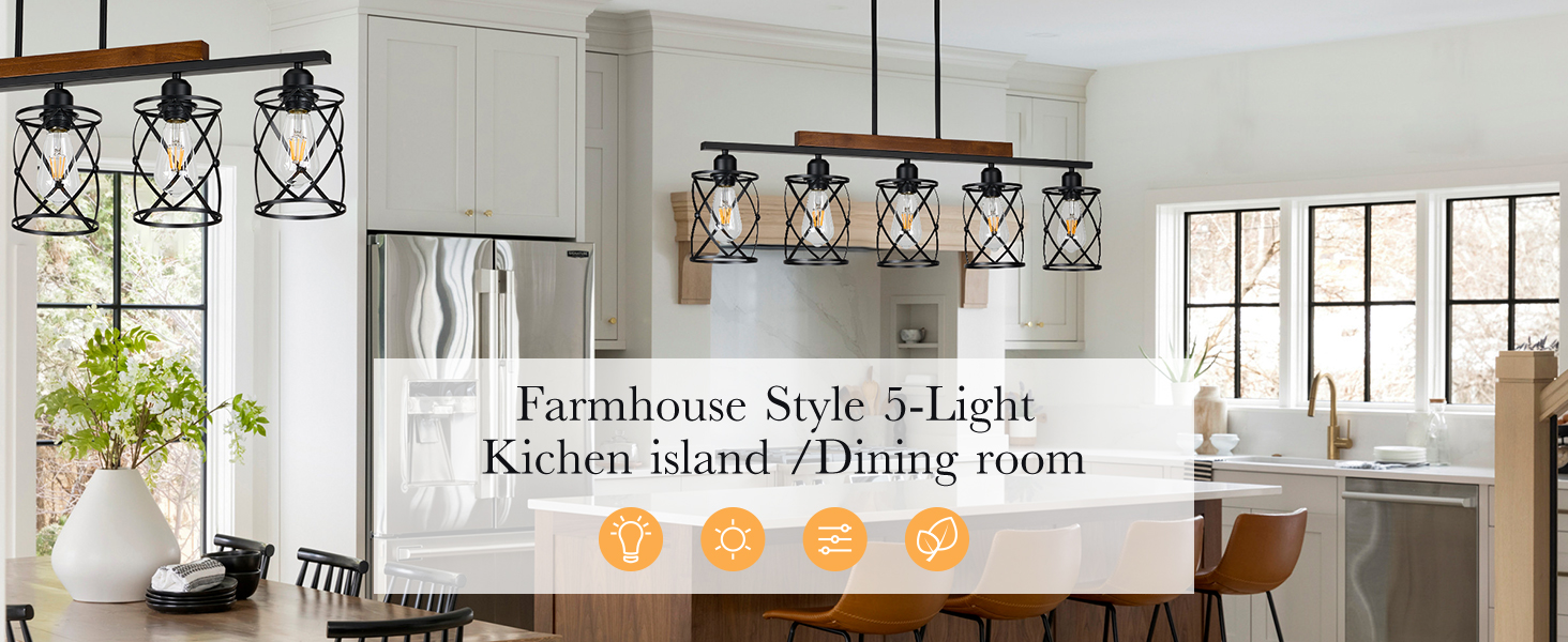 5-light island light